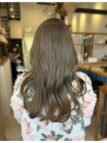 リエットヘアー 杢左店(Lie-et. hair)&nbsp;透明感たっぷりグレージュカラーで柔らかな質感へ｜西尾市