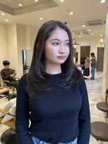ラボヌールヘアーグレース 門前仲町店(La Bonheur hair grace)&nbsp;【杉本】レイヤ－カット/顔まわりカット/韓国風ヘア/レイヤー