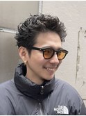 ツイストスパイラルパーマ/スパイキーショート/ツーブロック