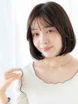 ドクターズサロン LAB 小山店 ミストバング髪質改善オリーブブラウンボブk小山20代30代40代
