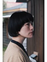 本と美容室 真鶴店&nbsp;マッシュラインボブ