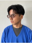 フェザーパーマ/毛流れパーマ/下北沢