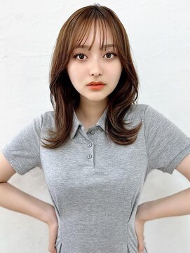 ブルー 盛岡店(BLUE) 黒髪/ボブルフ/ネビージュ/韓国/ワンレン/盛岡/髪質改善/前髪