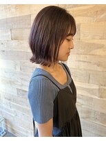 ドルセプラタ(Dulce plata) 【kaN.】髪質改善ストレート×暖色カラー×レイヤーボブ