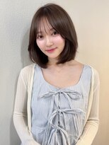 マリアバイアフロート(Maria by AFLOAT)&nbsp;〇韓国ヘア ボブ シースルーバング 透明感カラー 髪質改善