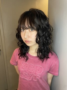 ハコ プラス(HACO+) 【Haco+】Shiho_ウェーブ_暗めカラー