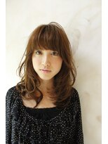 ブーケ(BOUQUET)&nbsp;前髪厚めで長めのながさが好きな方におすすめです。