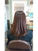 ヘアサロンアンドリラクゼーション マハナ(Hair salon&Relaxation mahana) するんとなめらかストレートロング♪