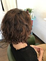 ヒッピーヘアー(Hippie Hair)&nbsp;ボブ波パーマ
