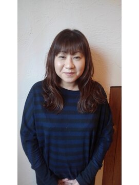 桜デコ プリム店(DECO) クセ毛を生かしたゆるウェーブロング