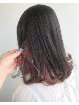 ヘアメイク オブジェ(hair make objet) インナーピンク