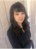 【Lond avenir本田奈穂美】大人可愛い低温デジタルパーマロング