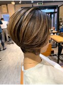 ２ヶ月先まで崩れないショートボブ{湘南/藤沢}