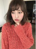 shiwuミディアム小顔パーマ