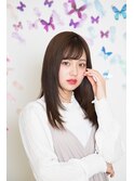 『憧れロングの王道!!』艶髪ナチュラルストレートスタイル。