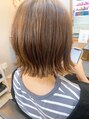リッチェル(Richell) スタイリングも簡単！パツっと切りっぱなしボブ☆