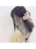ホワイトインナーカラー