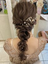 ヘアメイク マリア 福岡天神西通り(hair make MARIA)&nbsp;編み下ろしアレンジ