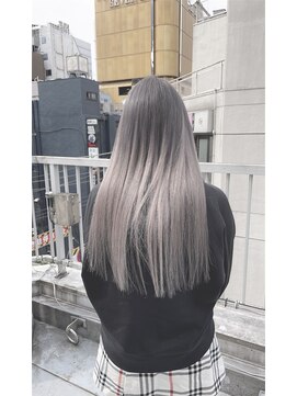 リエコー(RE'ECHO) プルエクステ×スモーキーグレー