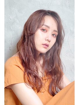 クシュ 所沢東口店(kusyu...) ハイライト/ボブウルフ/ココアベージュ/黒髪/グレージュカラー
