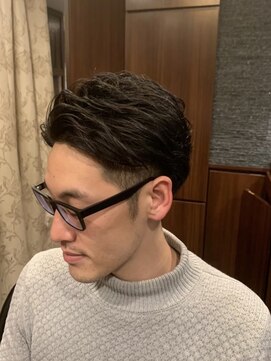 ヒロギンザ 八重洲店(HIRO GINZA) かき上げニュアンスマッシュサイドパート韓国マッシュフェード