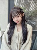 【salon de MiLK 原宿】ツヤ透明感ラベンダーグレー