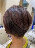 40代ショートボブ