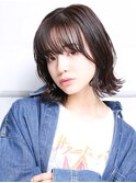 大人可愛い小顔ツヤ髪ツヤ感ナチュラルボブ黒髪ボブ髪質改善A8