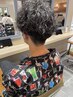 男のパーマコース　カット×パーマ×マイクロバブル×眉CT￥15730→￥12800