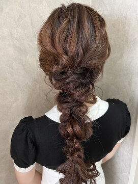 フェリーチェ(Felice) 編みおろし　ヘアセット　お呼ばれヘア