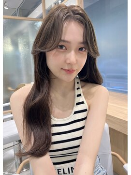 エジョン 三鷹店(Aejon) センター分け前髪 韓国ヘア
