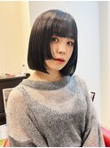 姫カット/ボブ/透明感カラー/多毛【藤沢駅】/naomi