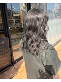 パーマスタイル/前髪パーマ/グレーベージュ/トリートメント