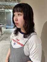 ドレープ(Dreap)&nbsp;【hina】顔周りレイヤー×パーマ