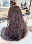ロングレイヤースタイル