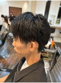 10代20代30代刈り上げアップバンクスタイル