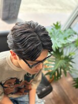 ヘアーワークス ボナ(HAIR WORKS bona.)&nbsp;おしゃれ男子のバレイヤージュ×王道センターパート#3