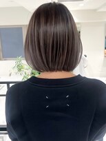 ジルブラン(JIL BLAN) ハイライトバレイヤージュダブルカラーショートカット30代40代