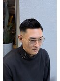 スキンフェード×ウェーブアップ