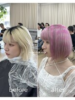 いろあそび 八王子 ピンクデザインカラー