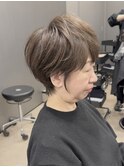 30代40代50代小顔似合わせカットくびレイヤーエモージュ大人可愛