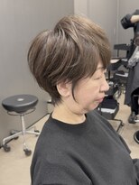 ハルキ ミナト ジャパン オオサカ(HARUKI MINATO japan OSAKA)&nbsp;30代40代50代小顔似合わせカットくびレイヤーエモージュ大人可愛