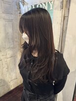 トロニー(TLONY) エクステでロングレイヤー/韓国レイヤー/渋谷美容室