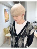 メンズペレ 渋谷(MEN'S PELE)&nbsp;ニュアンスパーマ/韓国マッシュ/スパイキーショート/渋谷