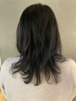 ハートボックス 四谷店(Heart box) モノトーンアッシュセミロング