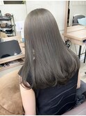銀座　オリーブアッシュ　アッシュベージュ　20代30代40代
