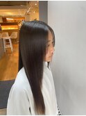 髪質改善ストレート