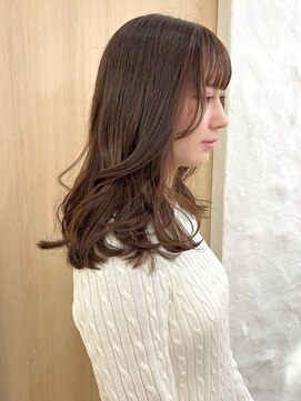 エレノア 渋谷公園通り店(Eleanor) 【新井】ブリーチなし　明るめブラウンカラー♪