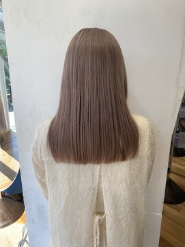 キミトヘアデザインアンドスパ(Kimito Hair design&spa) ミルクティーベージュ