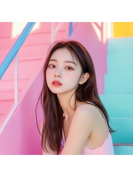 グラッジ 池袋(GLADGE) ブラウンベージュ。ダブルカラー